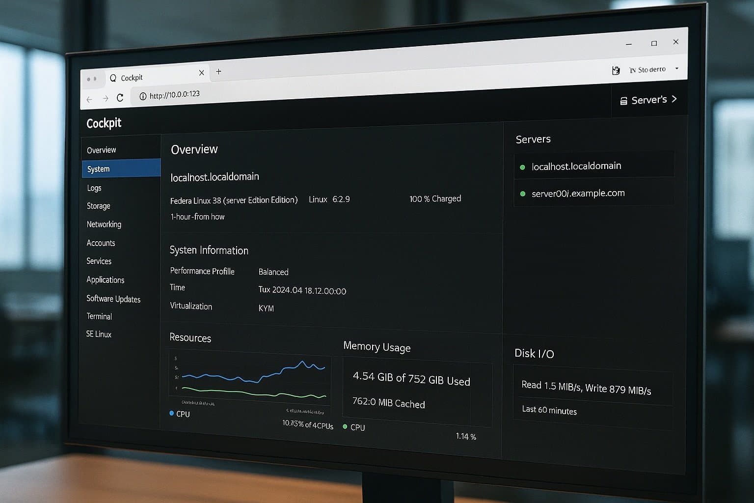 Installer et utiliser Cockpit pour administrer simplement votre serveur Linux