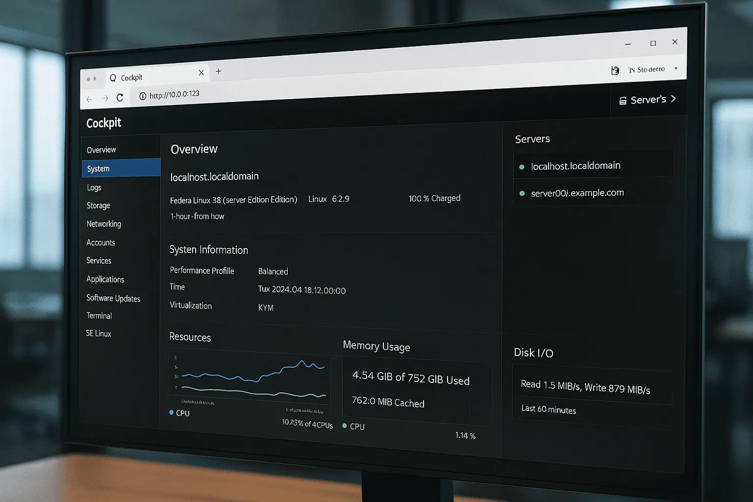 Installer et utiliser Cockpit pour administrer simplement votre serveur Linux