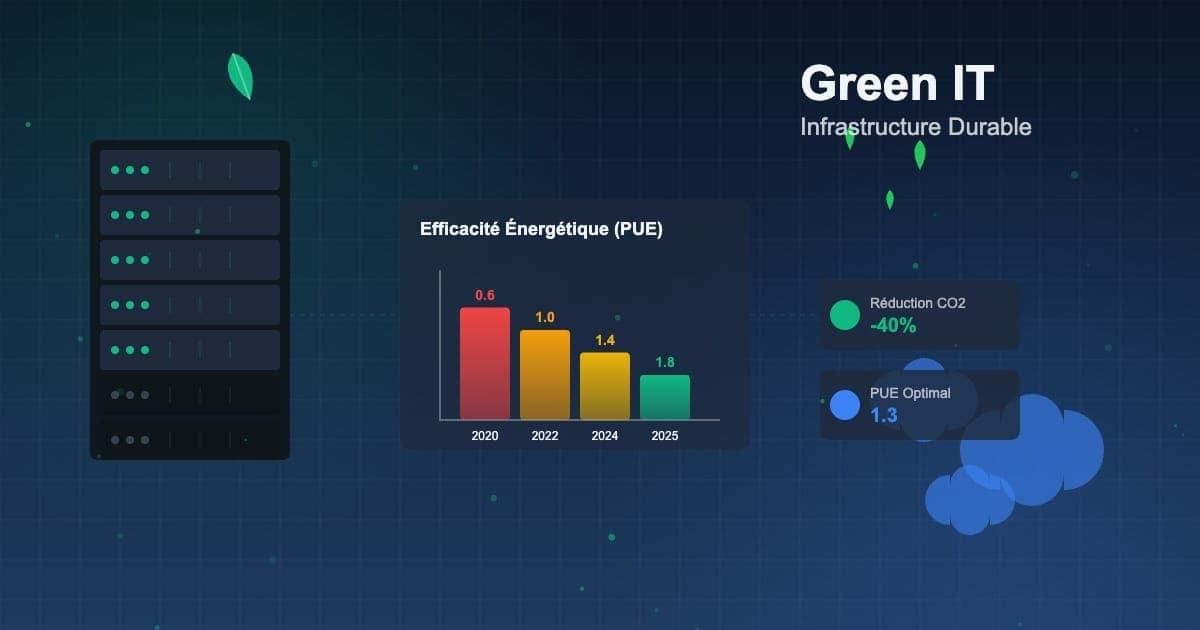 Green IT : réduire l'empreinte carbone de votre infrastructure cloud