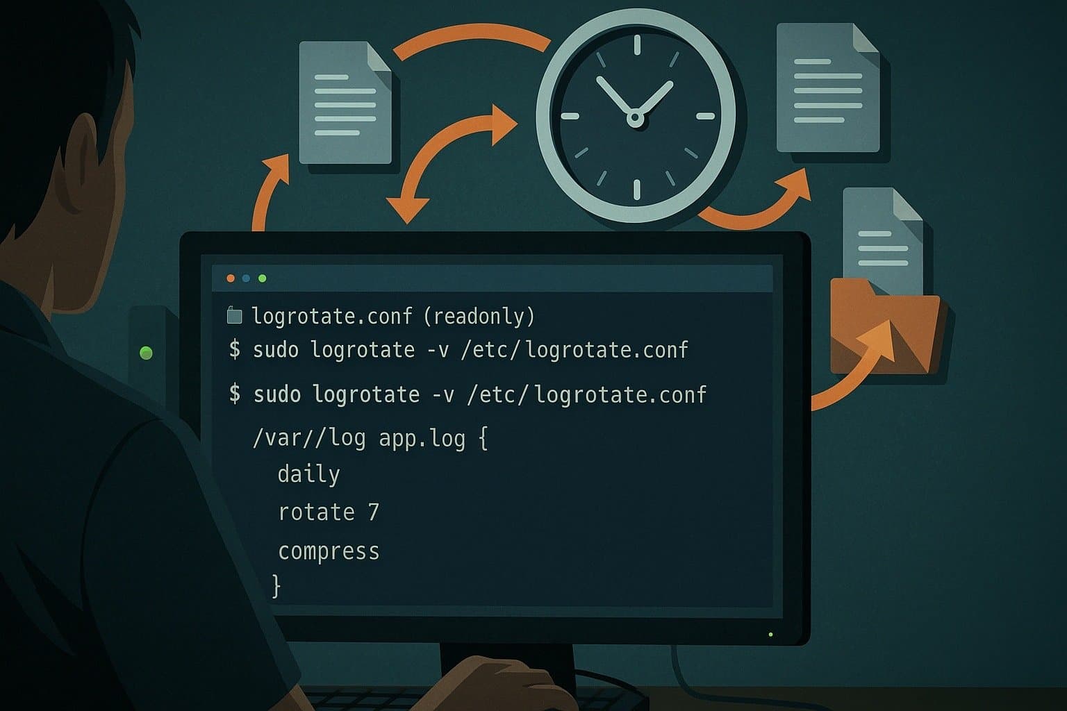 Automatisation de la gestion des journaux avec logrotate et compression