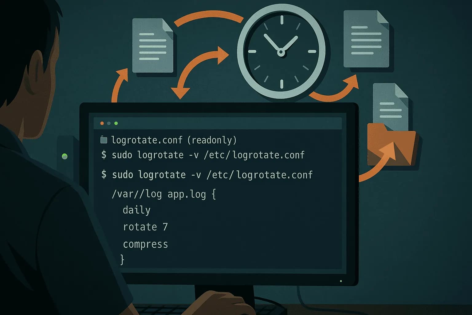 Automatisation de la gestion des journaux avec logrotate et compression