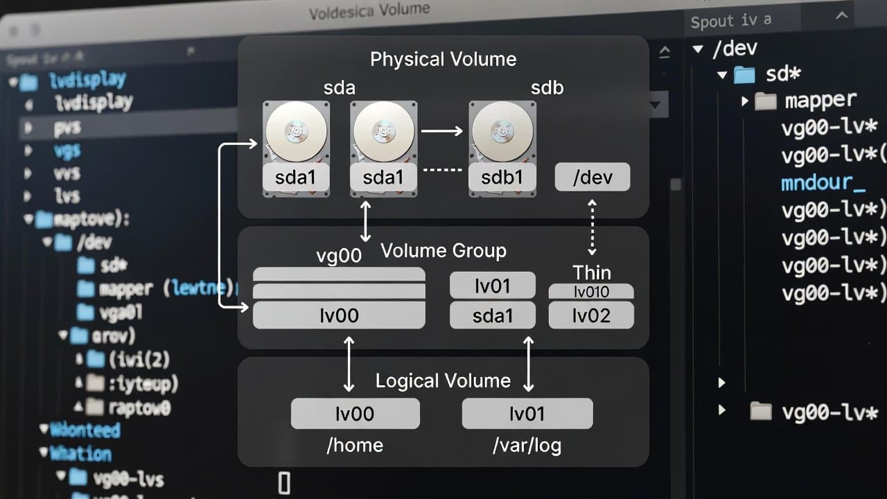 LVM : Maîtriser la gestion des volumes logiques sur Linux