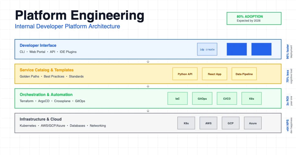 Platform Engineering 2026 : comprendre les Internal Developer Platforms de A à Z