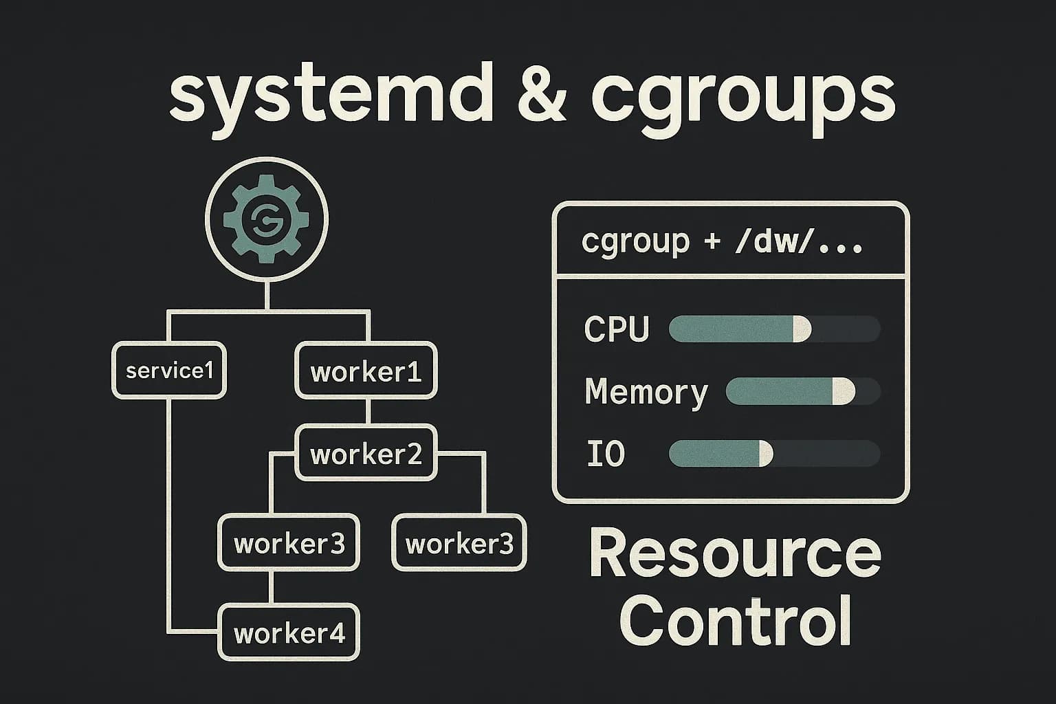 Automatiser l'isolation des ressources avec cgroups et systemd sous Linux