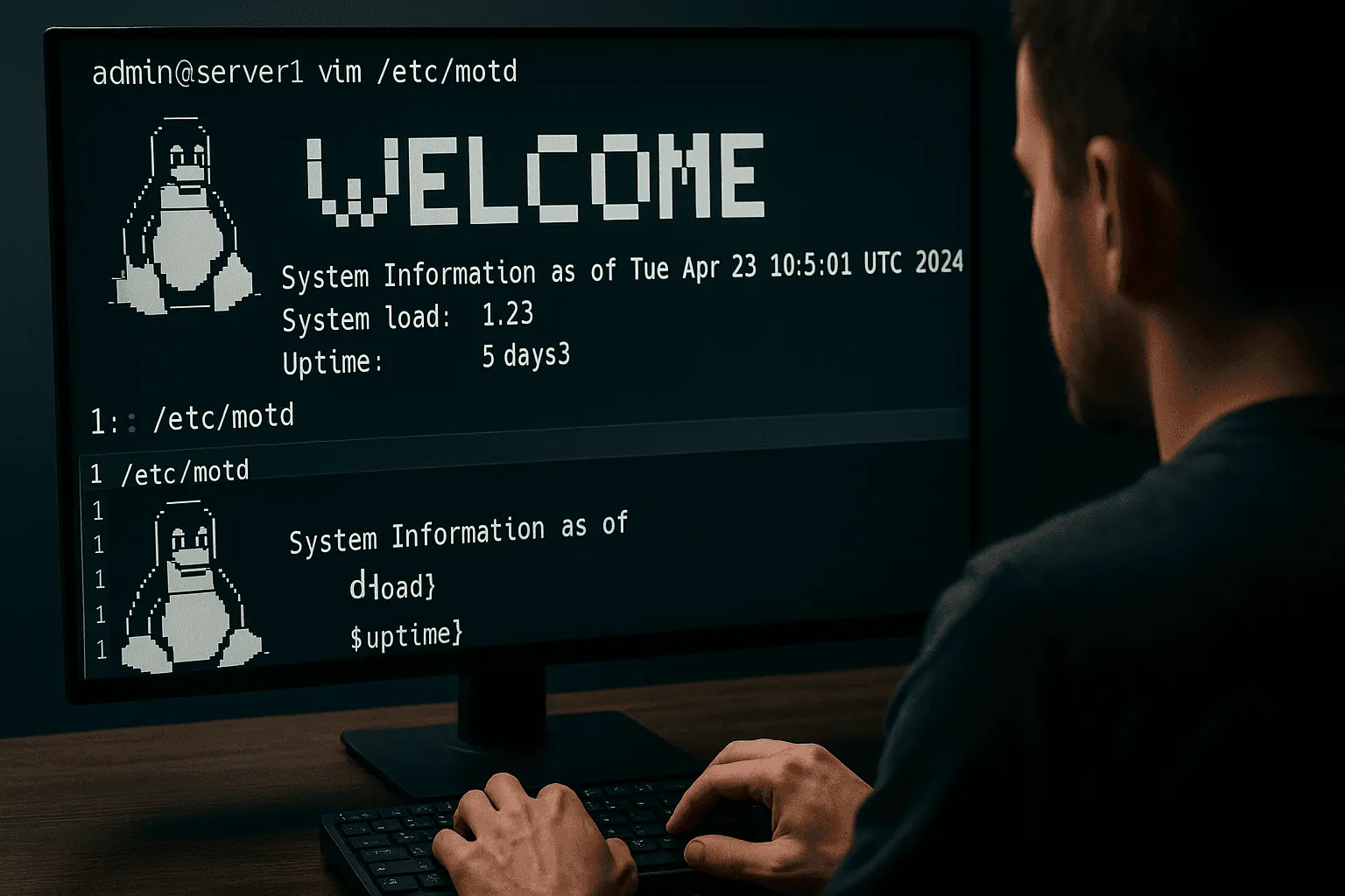 Pretty Motd File Personnaliser le message MOTD sur votre serveur Linux | SHPV