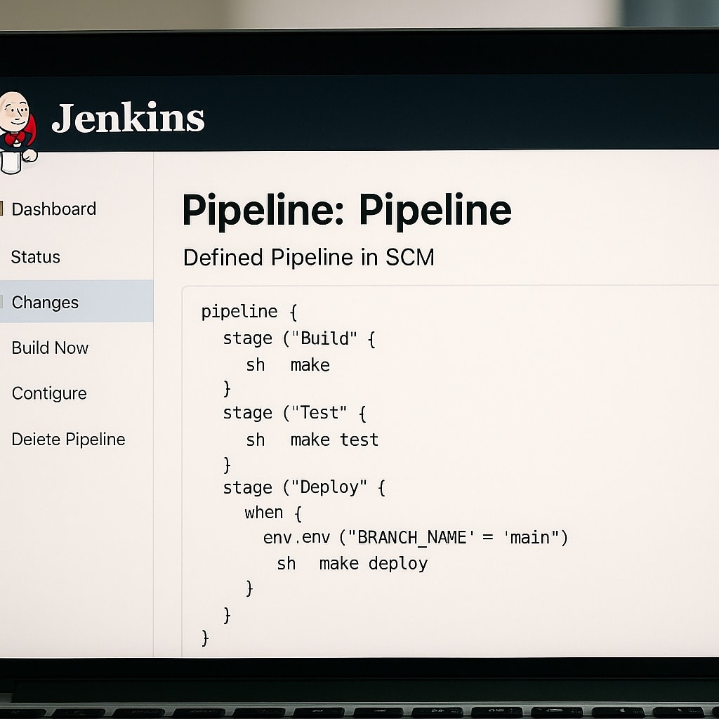 Créer des pipelines as code avec Jenkinsfile