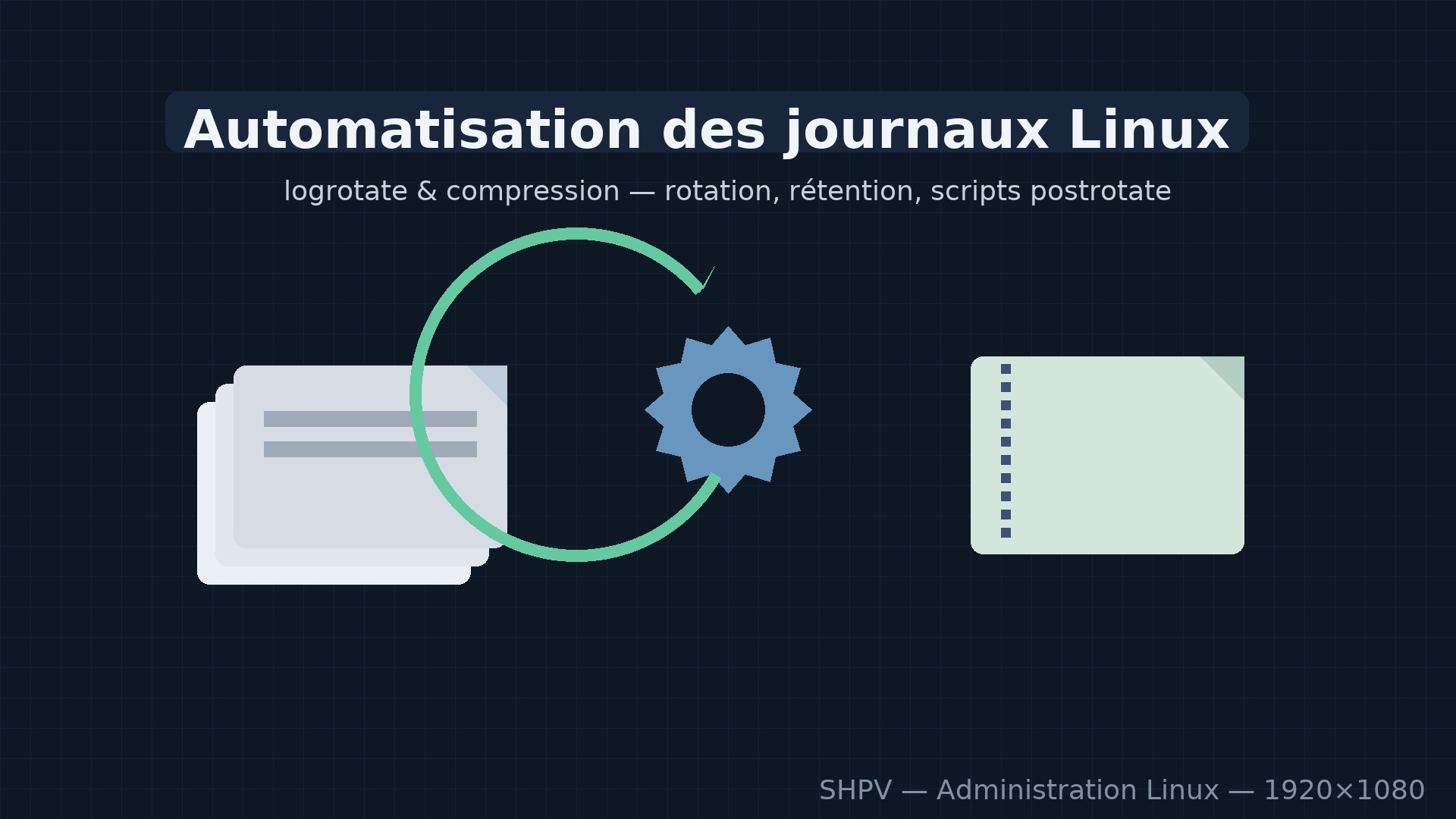 Automatisation de la gestion des journaux avec logrotate et compression