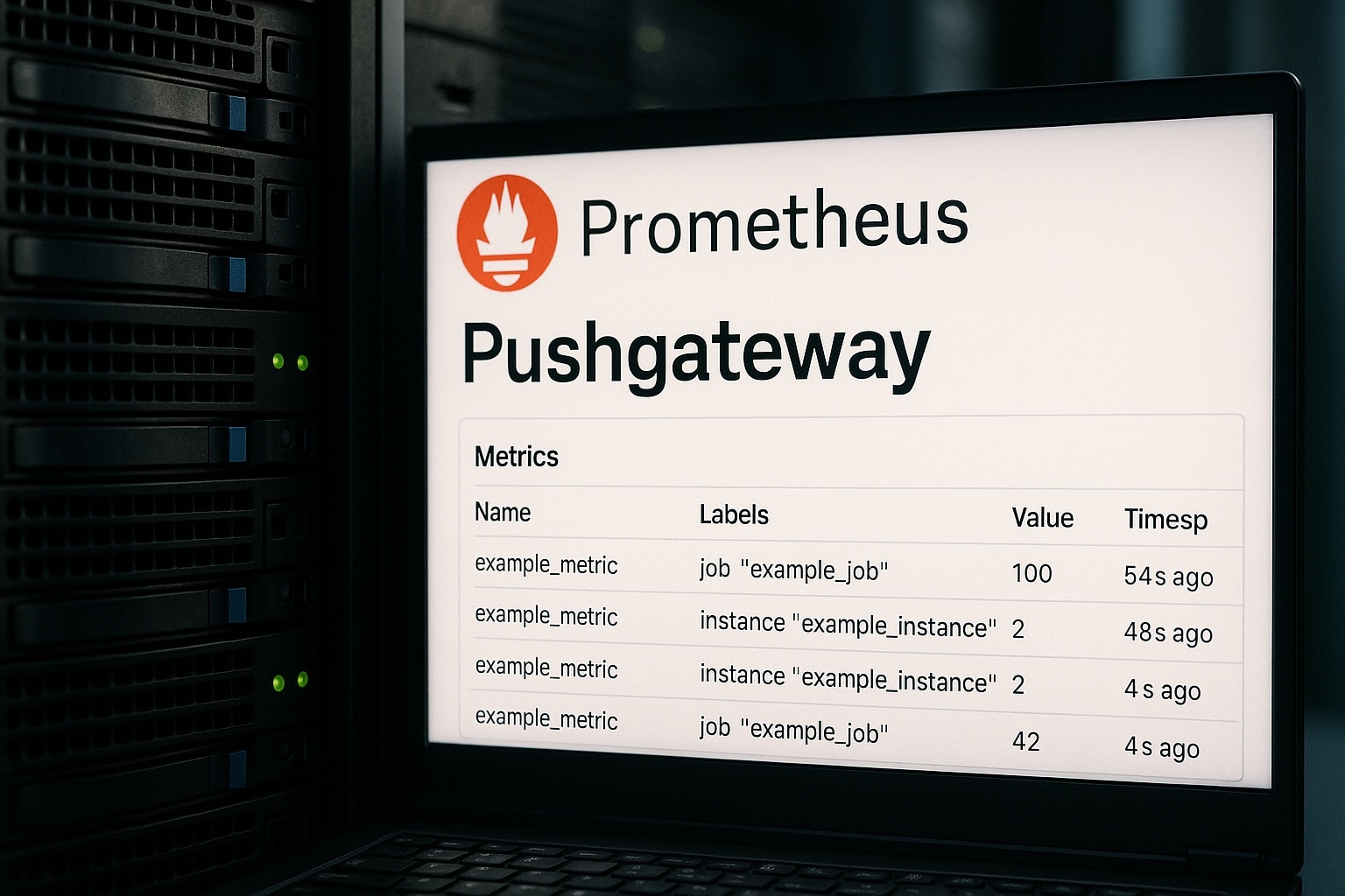 Déployer Prometheus Pushgateway pour des métriques éphémères