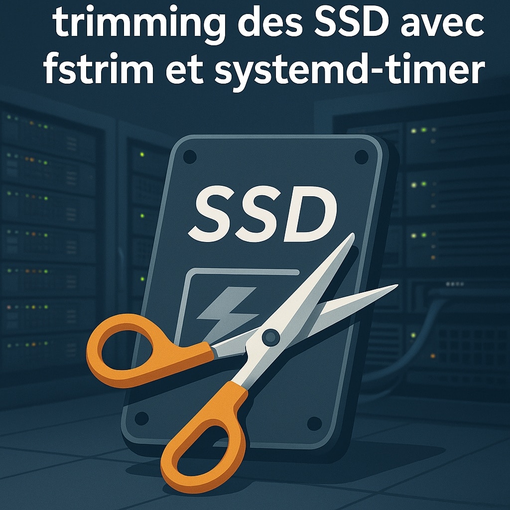 Optimiser les performances des SSD avec fstrim et systemd-timer